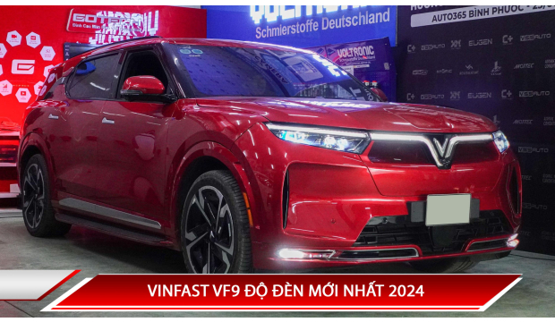 VINFAST VF9 ĐỘ ĐÈN MỚI NHẤT 2024